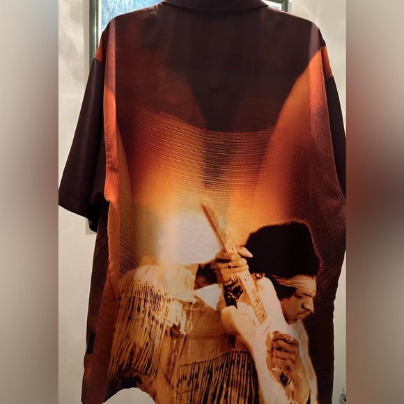 Rare JIMI Hendrix Button Up from Hard Rock Las Vegas - Picture 2 of 12